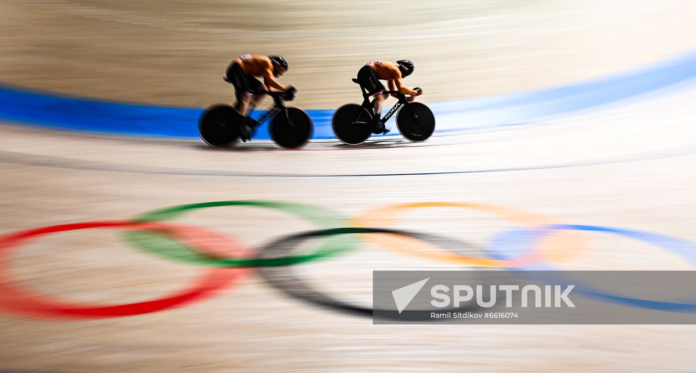Japan Olympics 2020 Cycling Track Men Team Sprint