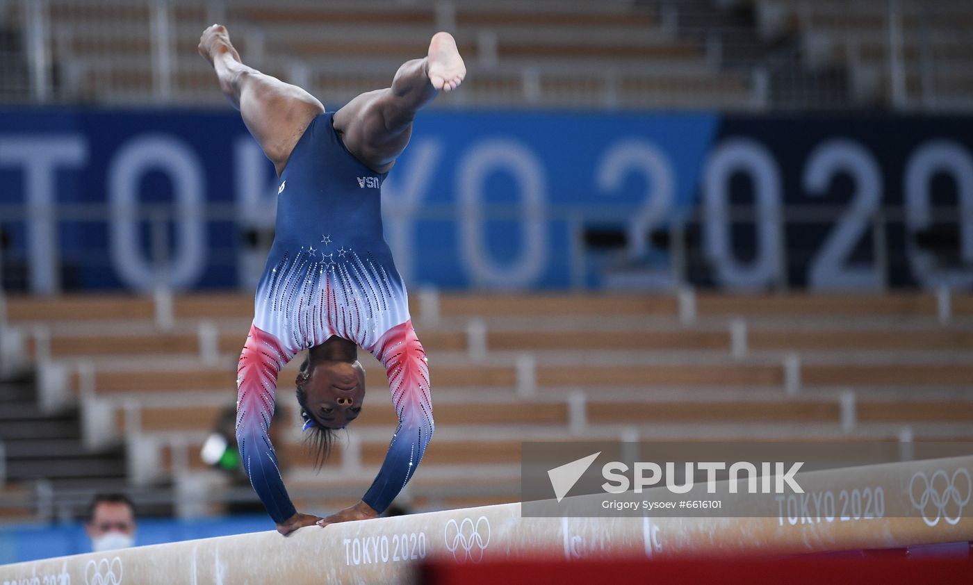 Japan Olympics 2020 Artistic Gymnastics Women Balance Beam