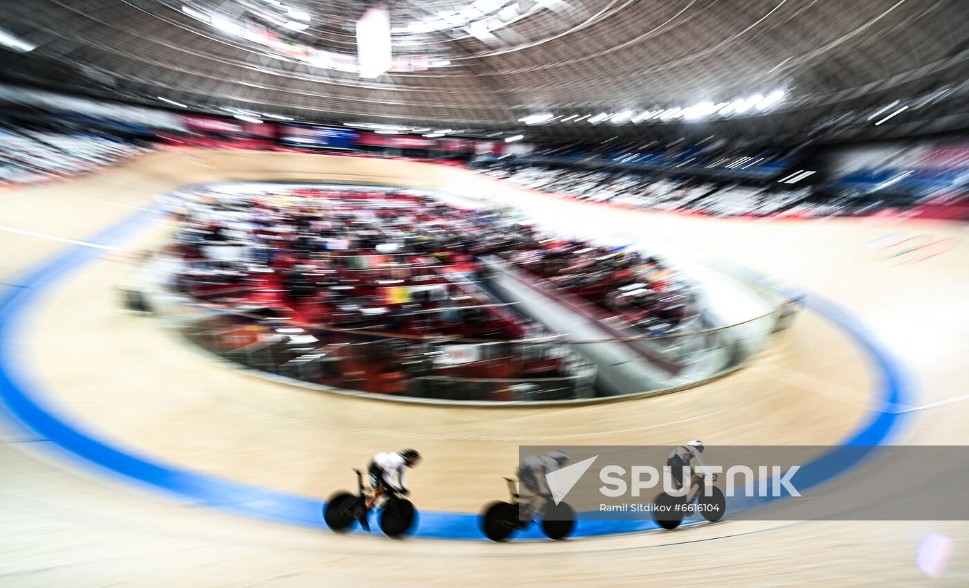 Japan Olympics 2020 Cycling Track Men Team Sprint