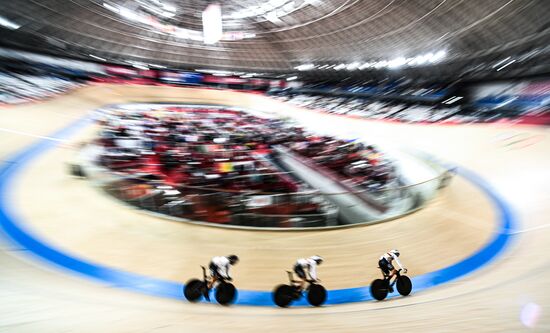 Japan Olympics 2020 Cycling Track Men Team Sprint