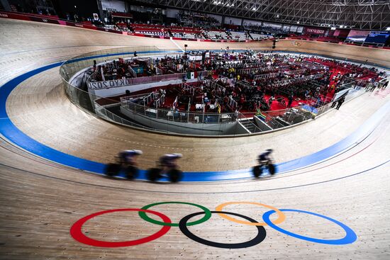 Japan Olympics 2020 Cycling Track Men Team Sprint