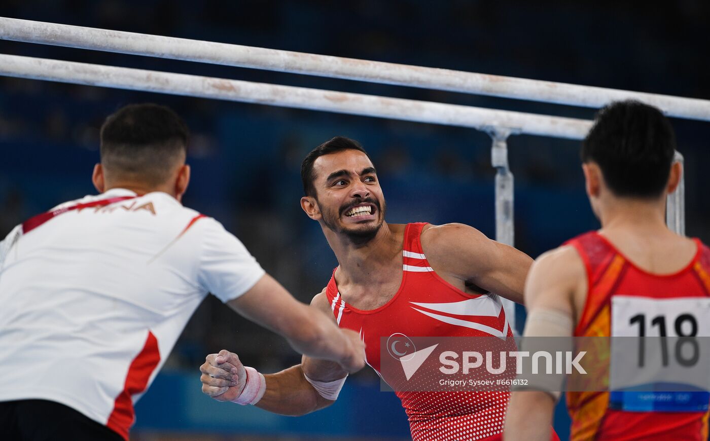 Japan Olympics 2020 Artistic Gymnastics Men Parallel Bars