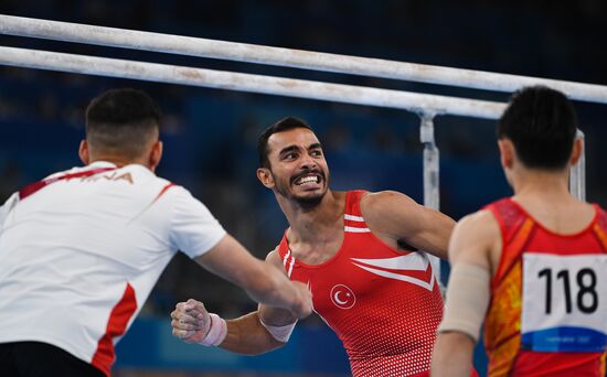 Japan Olympics 2020 Artistic Gymnastics Men Parallel Bars