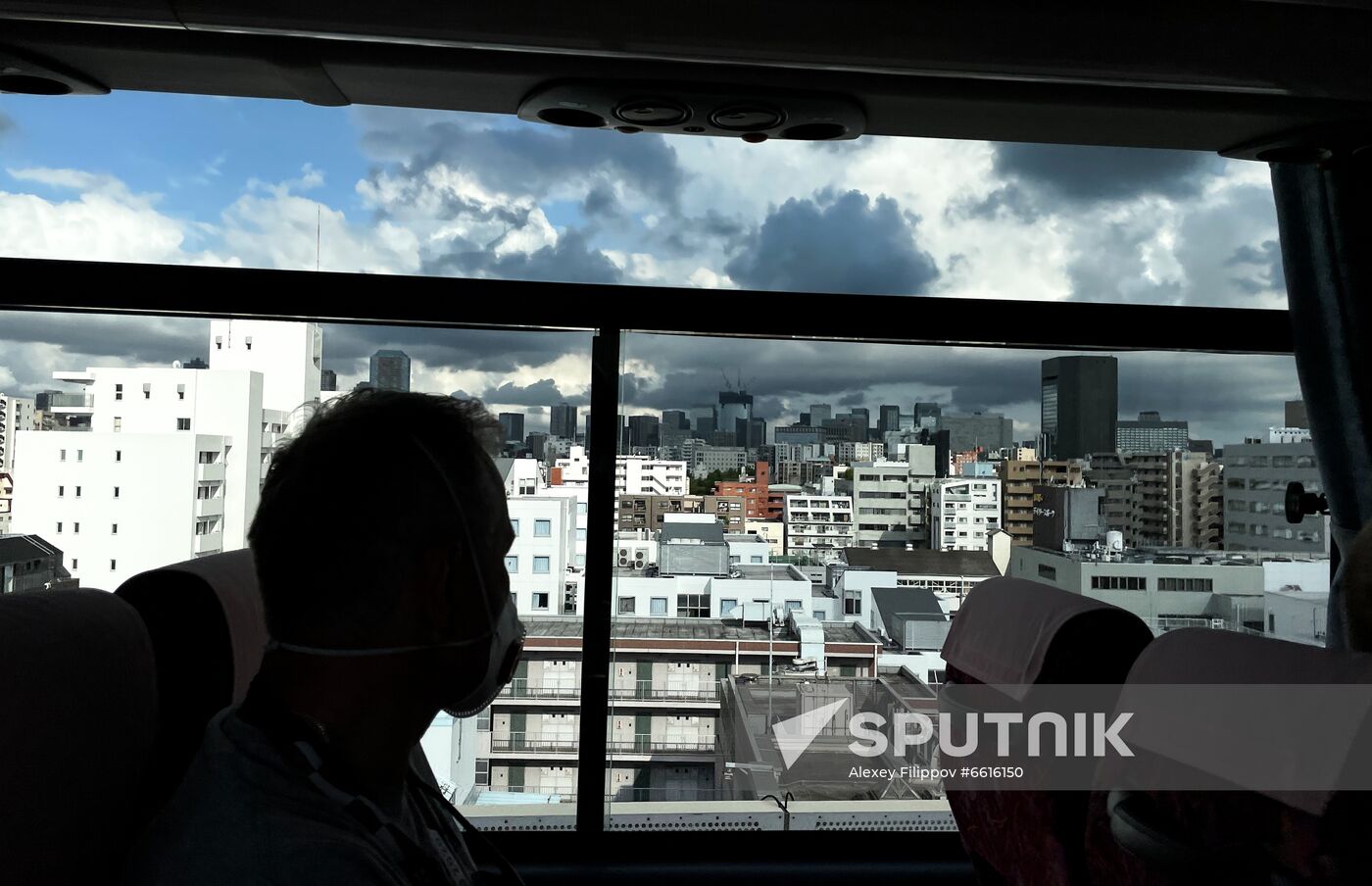 Japan Olympics 2020 Tokyo From Inside a Bus