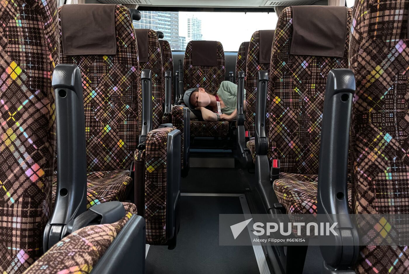Japan Olympics 2020 Tokyo From Inside a Bus
