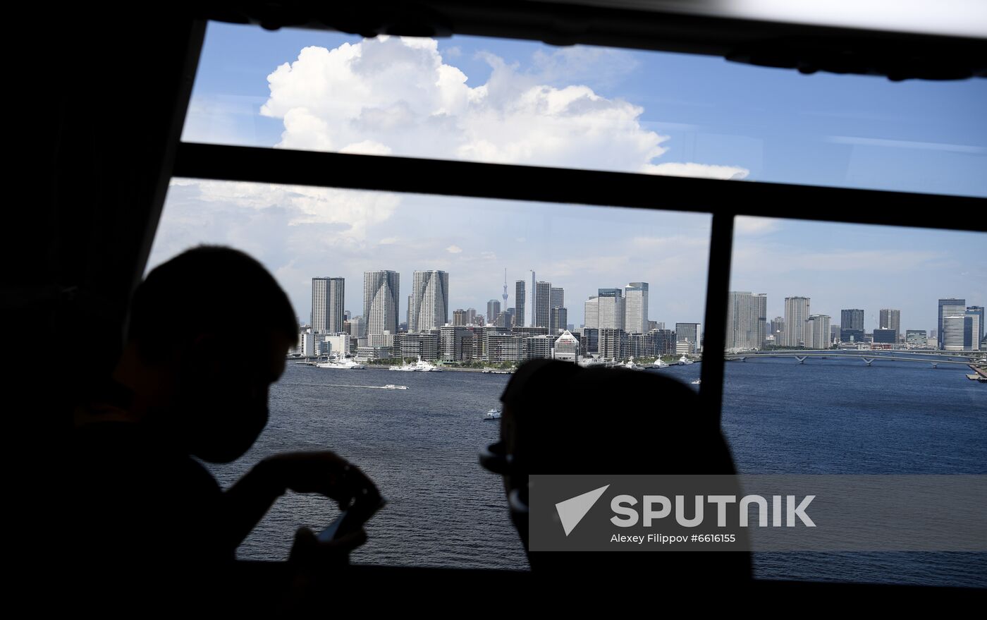 Japan Olympics 2020 Tokyo From Inside a Bus
