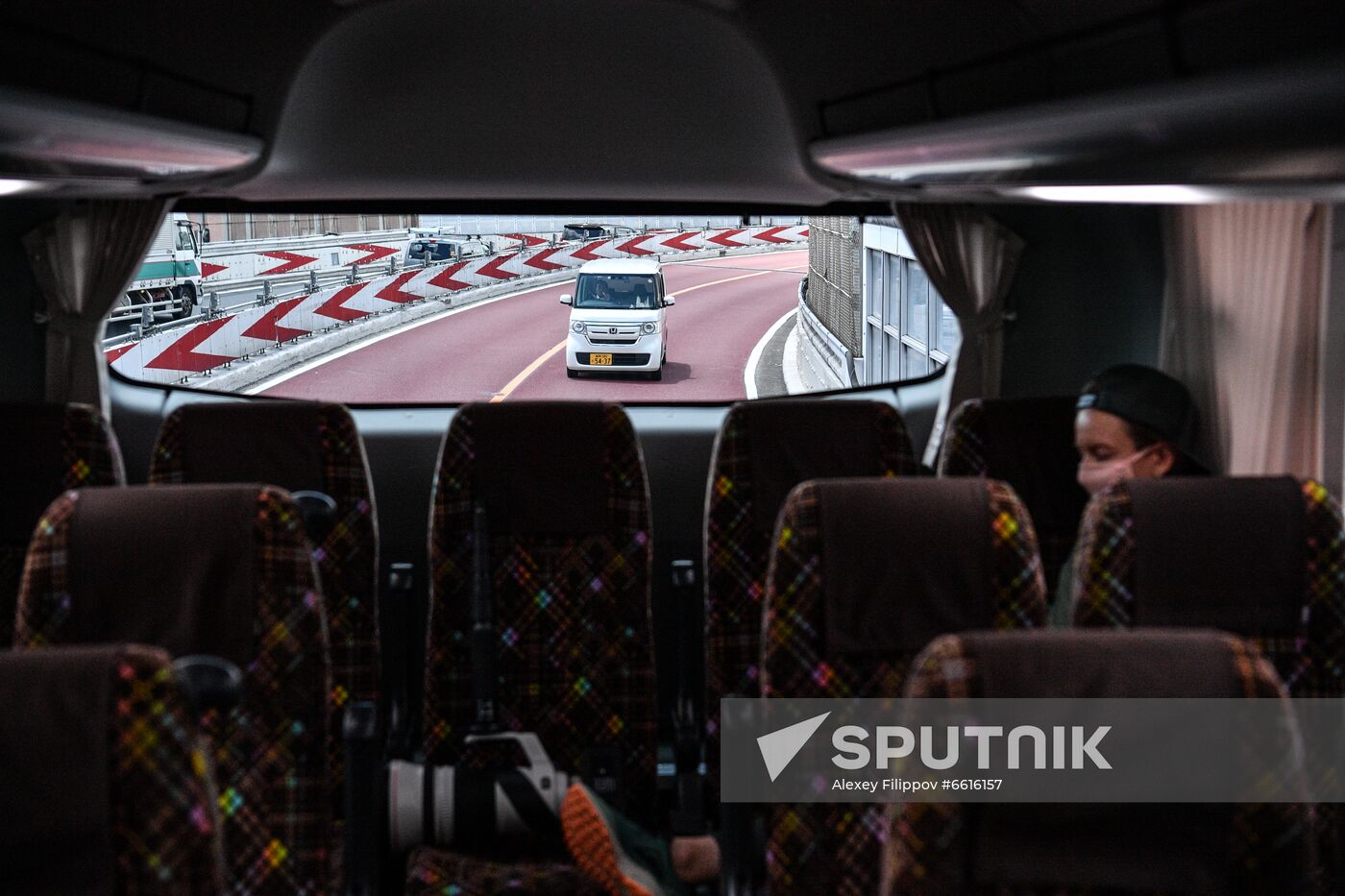 Japan Olympics 2020 Tokyo From Inside a Bus