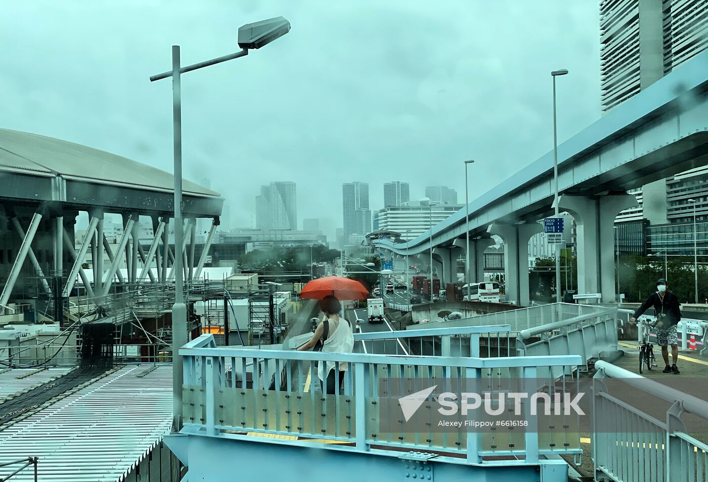 Japan Olympics 2020 Tokyo From Inside a Bus