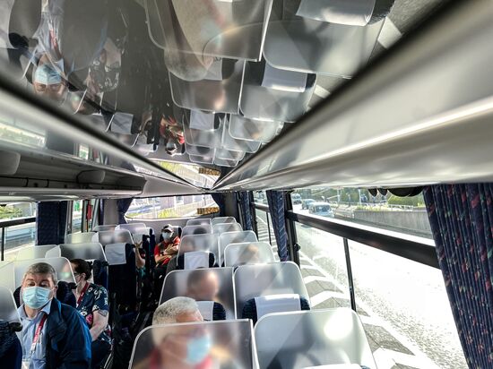 Japan Olympics 2020 Tokyo From Inside a Bus