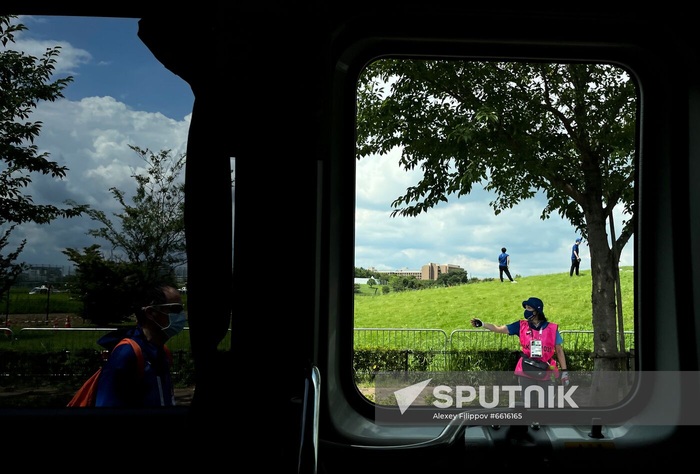 Japan Olympics 2020 Tokyo From Inside a Bus