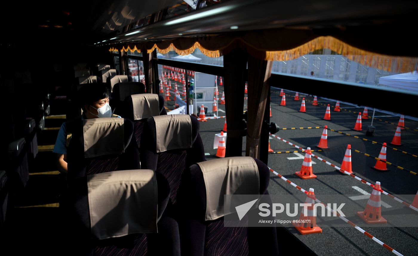 Japan Olympics 2020 Tokyo From Inside a Bus