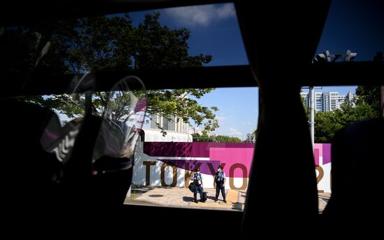 Japan Olympics 2020 Tokyo From Inside a Bus