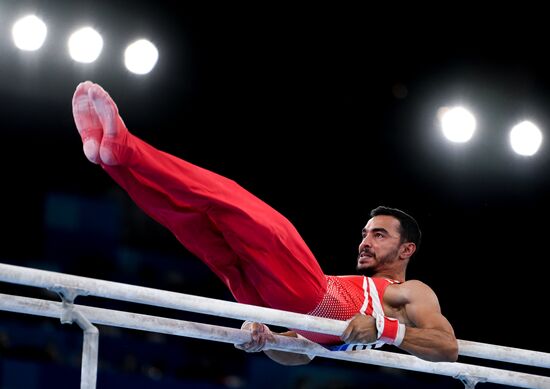 Japan Olympics 2020 Artistic Gymnastics Men Parallel Bars