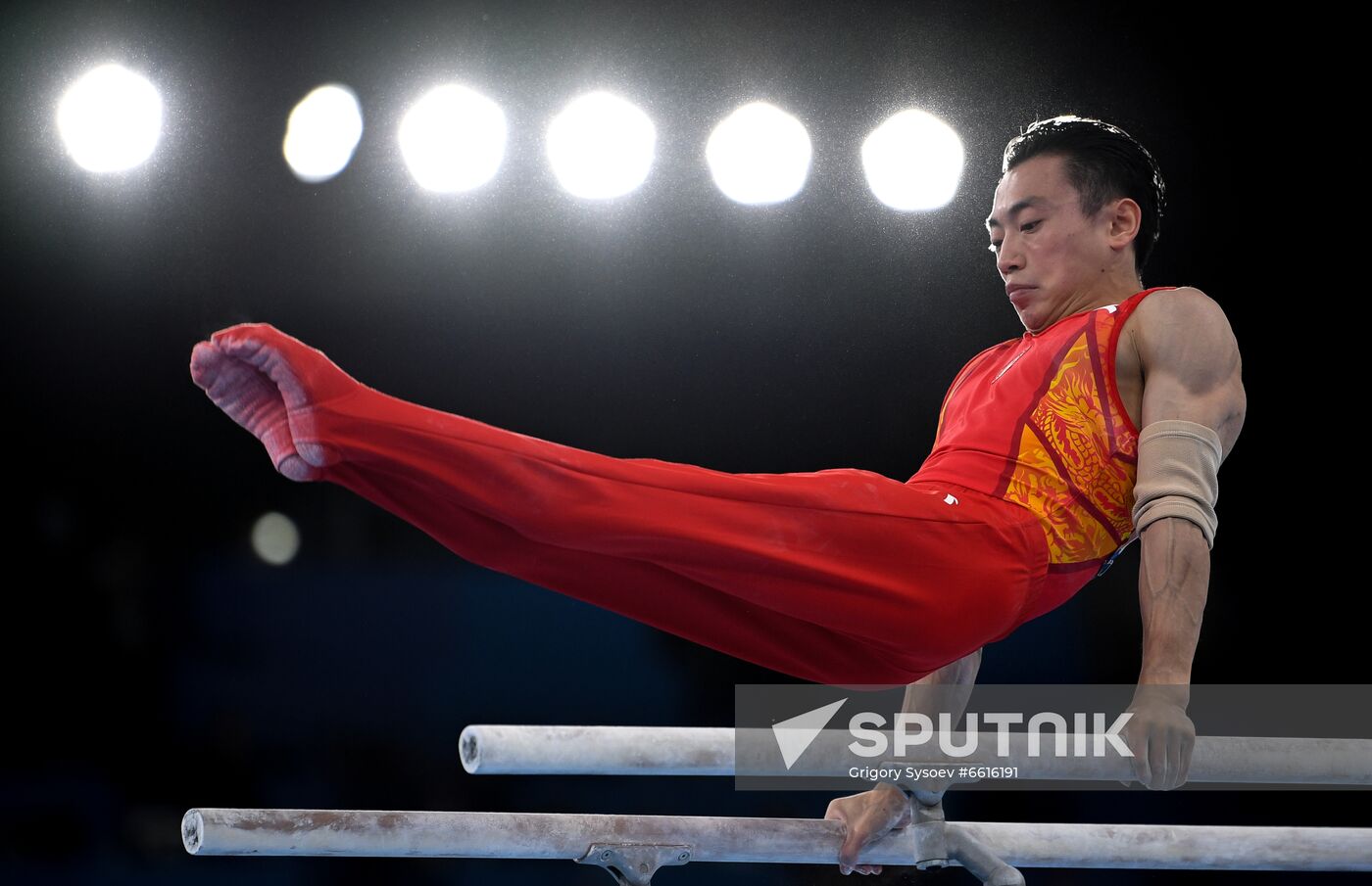 Japan Olympics 2020 Artistic Gymnastics Men Parallel Bars