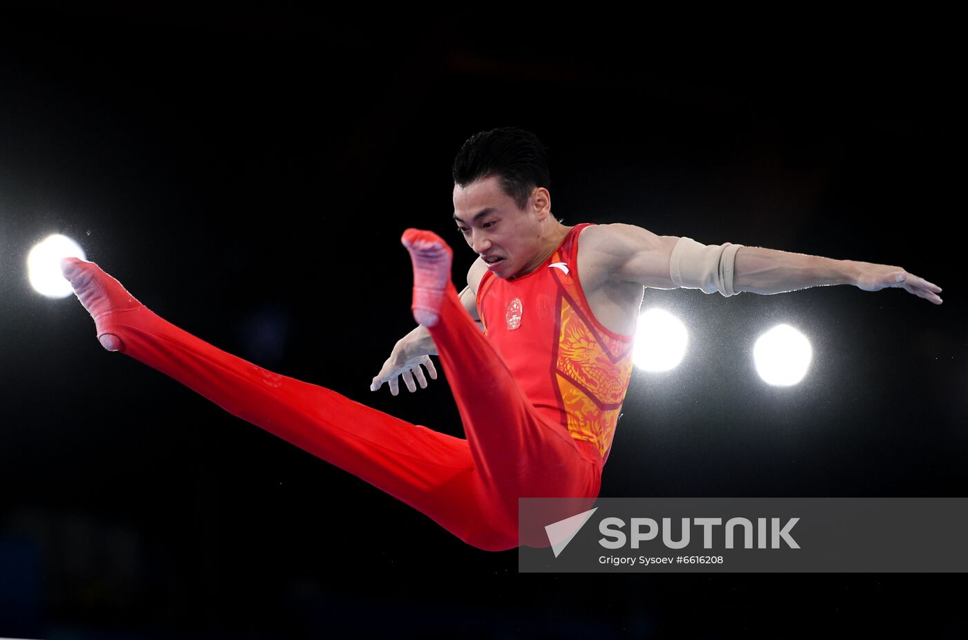 Japan Olympics 2020 Artistic Gymnastics Men Parallel Bars