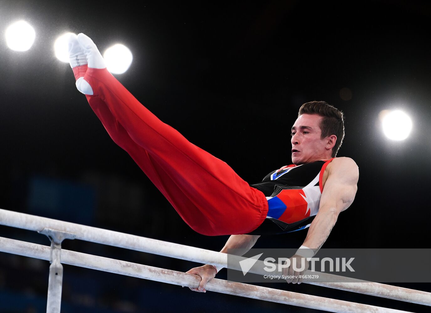 Japan Olympics 2020 Artistic Gymnastics Men Parallel Bars
