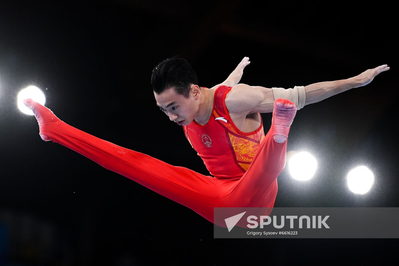 Japan Olympics 2020 Artistic Gymnastics Men Parallel Bars