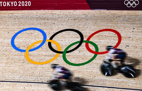 Japan Olympics 2020 Cycling Track Men Team Sprint