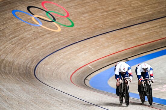 Japan Olympics 2020 Cycling Track Men Team Sprint