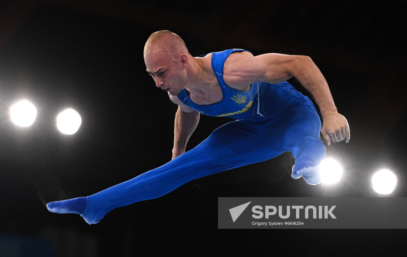 Japan Olympics 2020 Artistic Gymnastics Men Parallel Bars