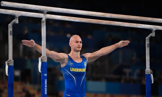 Japan Olympics 2020 Artistic Gymnastics Men Parallel Bars