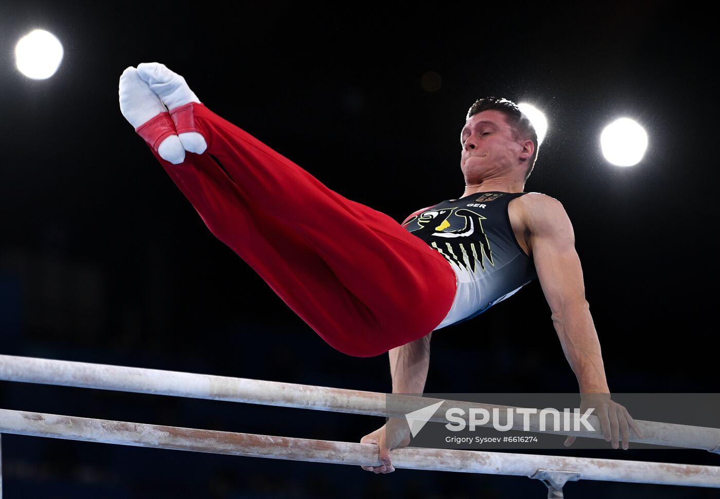 Japan Olympics 2020 Artistic Gymnastics Men Parallel Bars