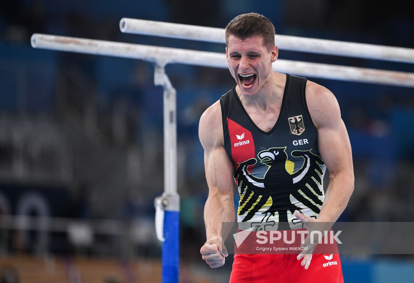 Japan Olympics 2020 Artistic Gymnastics Men Parallel Bars