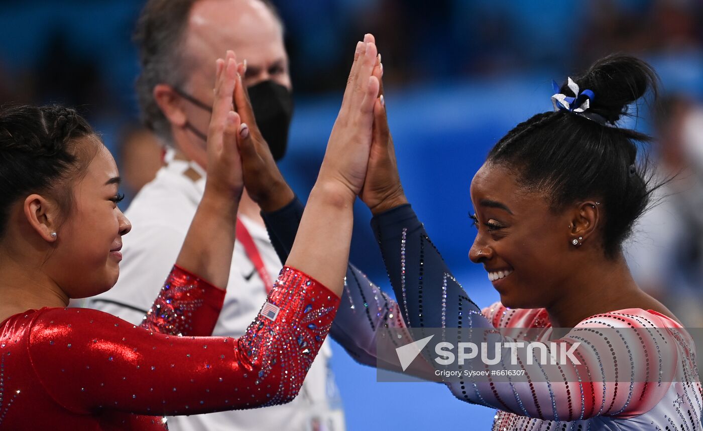 Japan Olympics 2020 Artistic Gymnastics Women Balance Beam