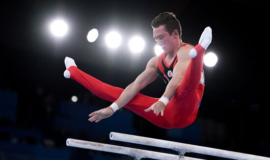 Japan Olympics 2020 Artistic Gymnastics Men Parallel Bars