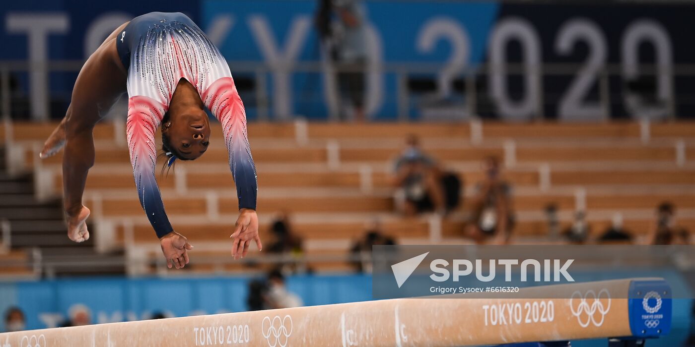 Japan Olympics 2020 Artistic Gymnastics Women Balance Beam