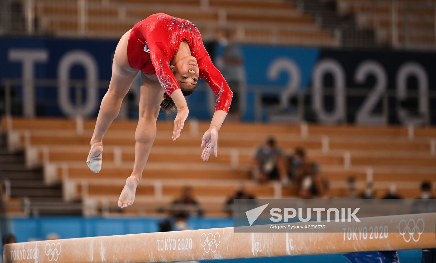 Japan Olympics 2020 Artistic Gymnastics Women Balance Beam