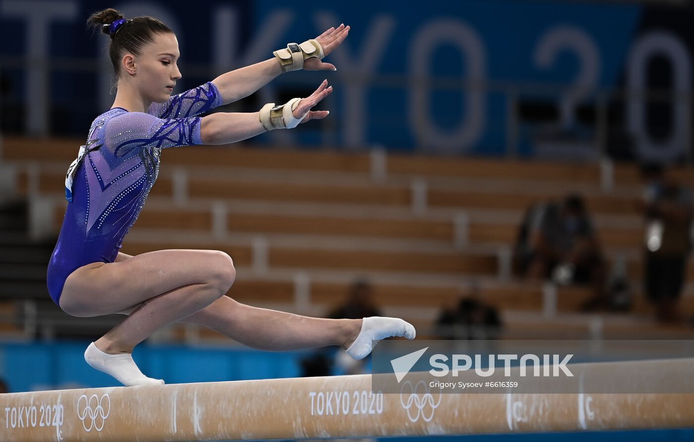 Japan Olympics 2020 Artistic Gymnastics Women Balance Beam