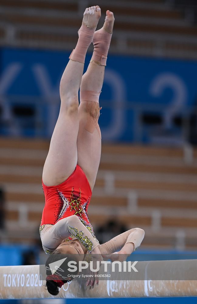 Japan Olympics 2020 Artistic Gymnastics Women Balance Beam