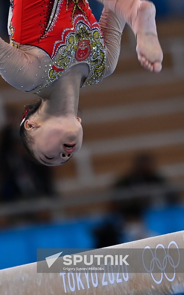 Japan Olympics 2020 Artistic Gymnastics Women Balance Beam