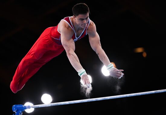 Japan Olympics 2020 Artistic Gymnastics Men Horizontal Bar