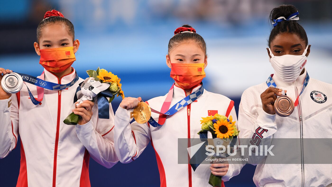 Japan Olympics 2020 Artistic Gymnastics Women Balance Beam