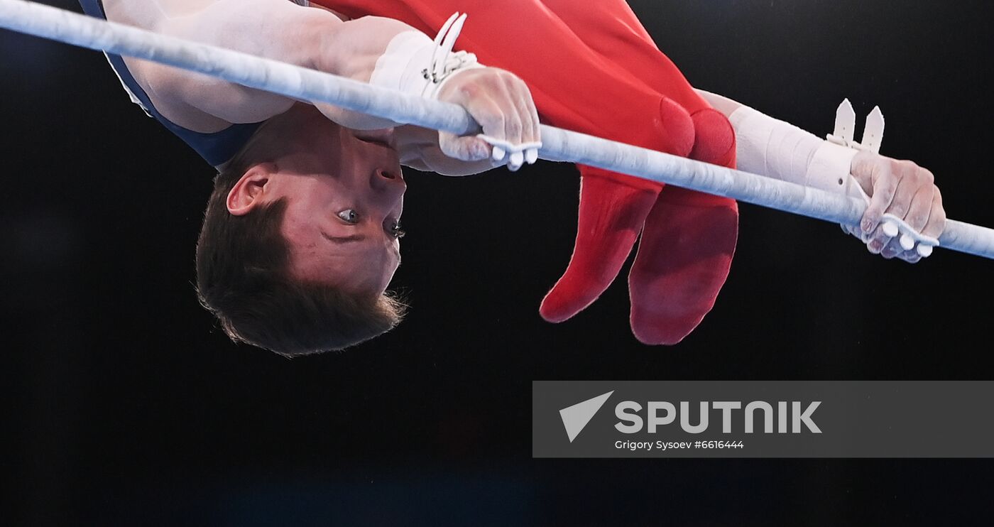 Japan Olympics 2020 Artistic Gymnastics Men Horizontal Bar