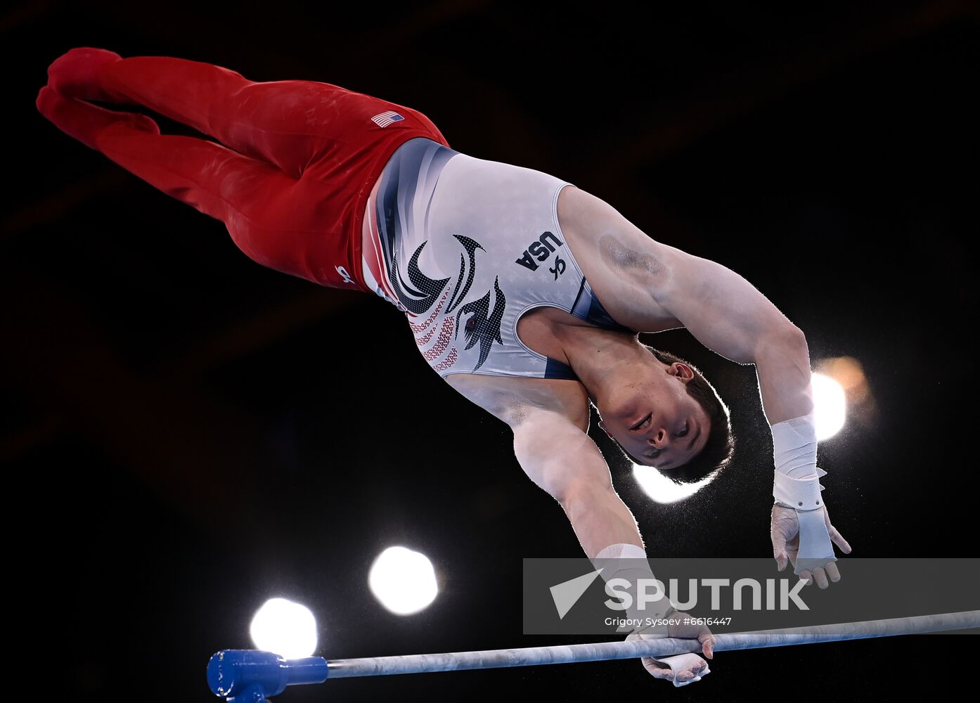 Japan Olympics 2020 Artistic Gymnastics Men Horizontal Bar