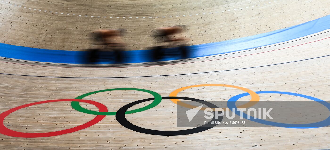 Japan Olympics 2020 Cycling Track Men Team Sprint