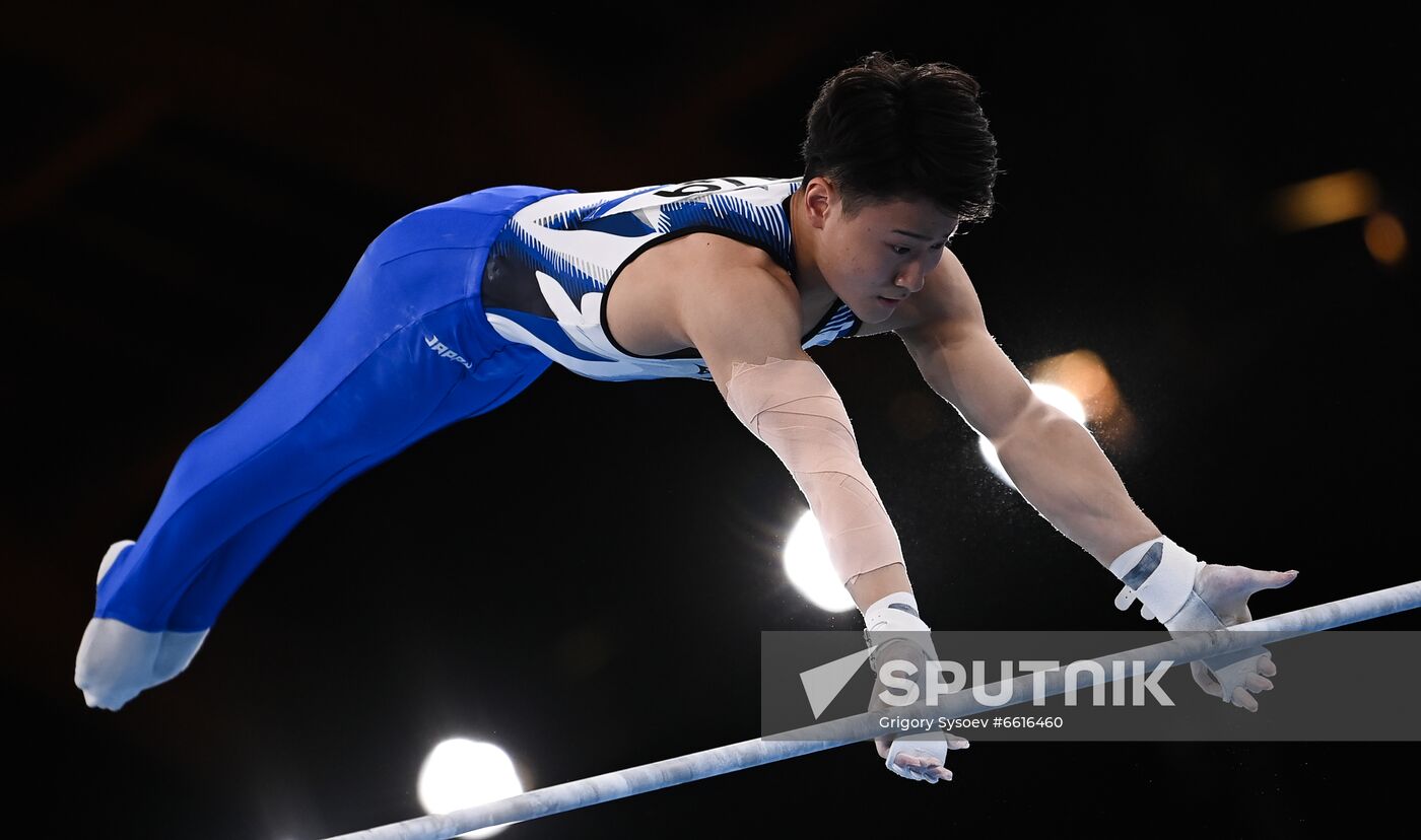 Japan Olympics 2020 Artistic Gymnastics Men Horizontal Bar