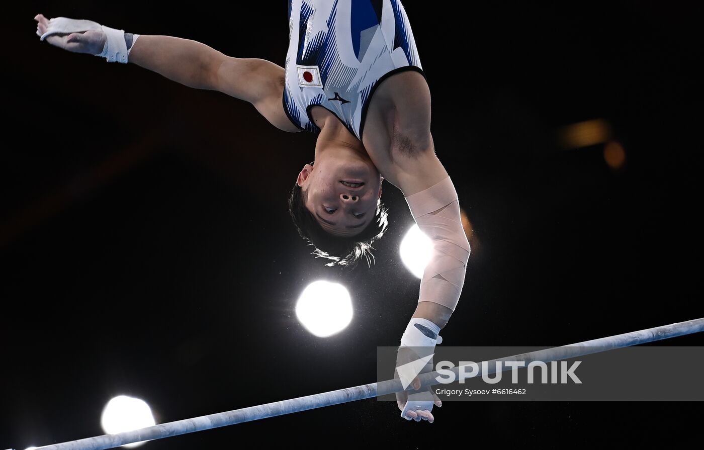 Japan Olympics 2020 Artistic Gymnastics Men Horizontal Bar