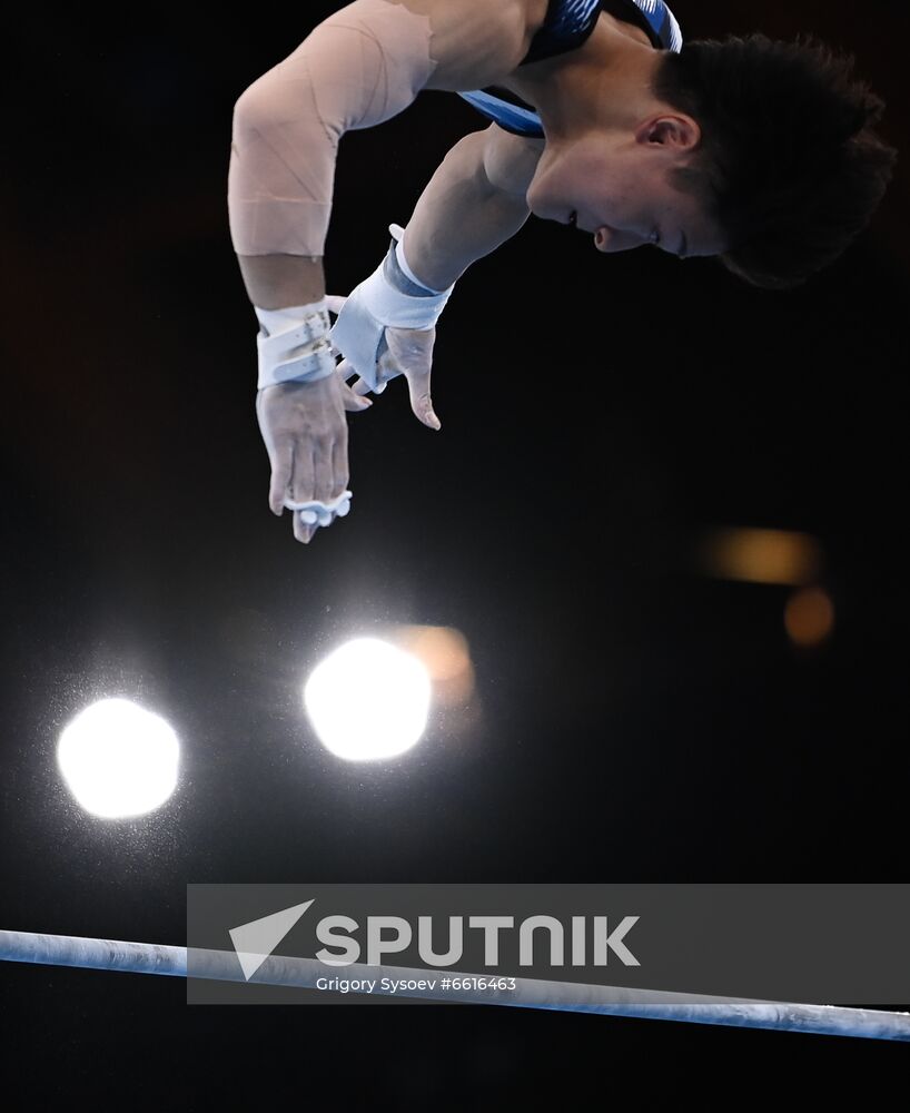 Japan Olympics 2020 Artistic Gymnastics Men Horizontal Bar