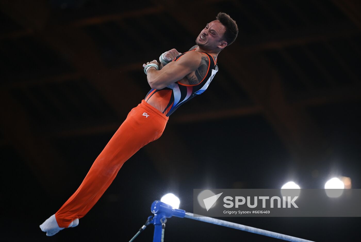 Japan Olympics 2020 Artistic Gymnastics Men Horizontal Bar