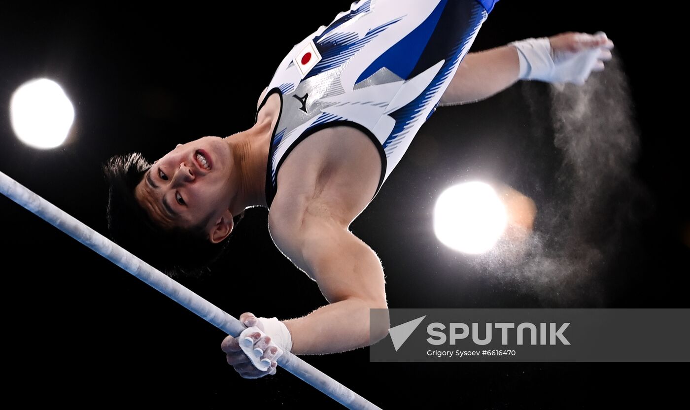 Japan Olympics 2020 Artistic Gymnastics Men Horizontal Bar