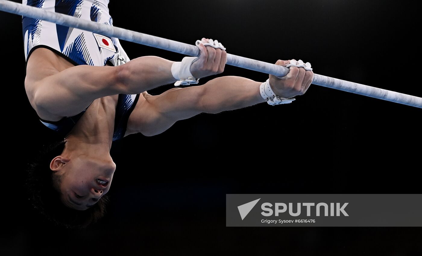 Japan Olympics 2020 Artistic Gymnastics Men Horizontal Bar