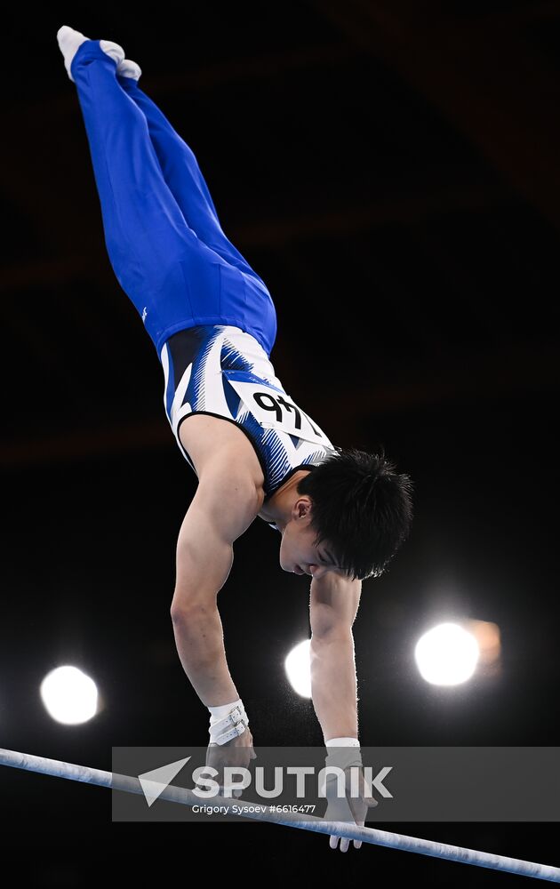 Japan Olympics 2020 Artistic Gymnastics Men Horizontal Bar