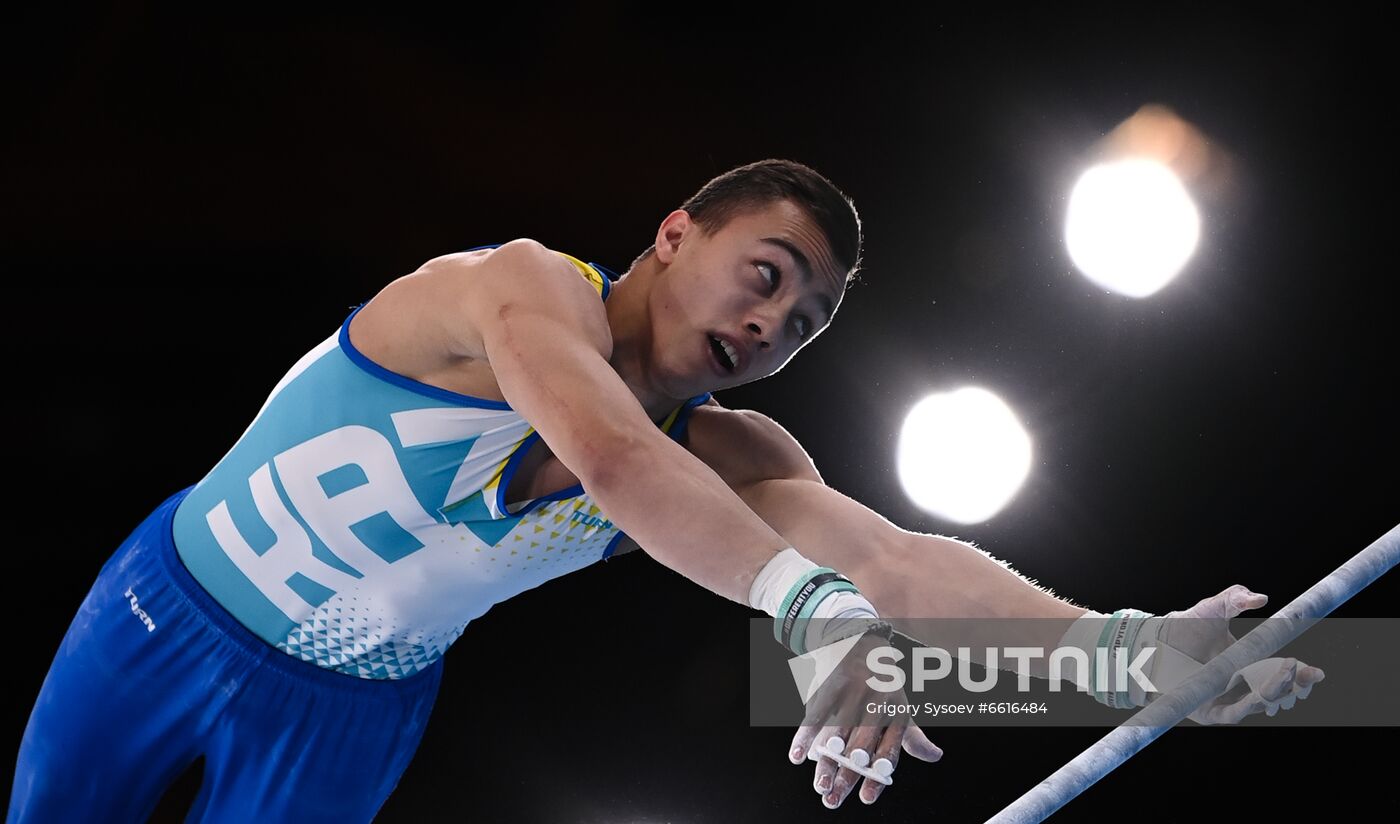 Japan Olympics 2020 Artistic Gymnastics Men Horizontal Bar
