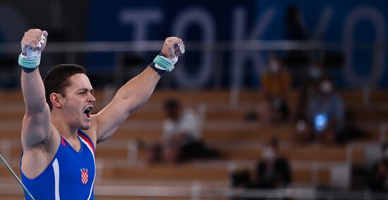 Japan Olympics 2020 Artistic Gymnastics Men Horizontal Bar