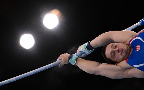 Japan Olympics 2020 Artistic Gymnastics Men Horizontal Bar