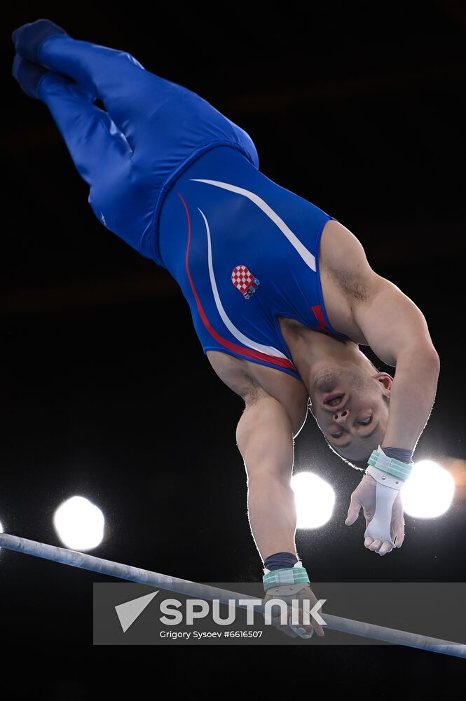 Japan Olympics 2020 Artistic Gymnastics Men Horizontal Bar